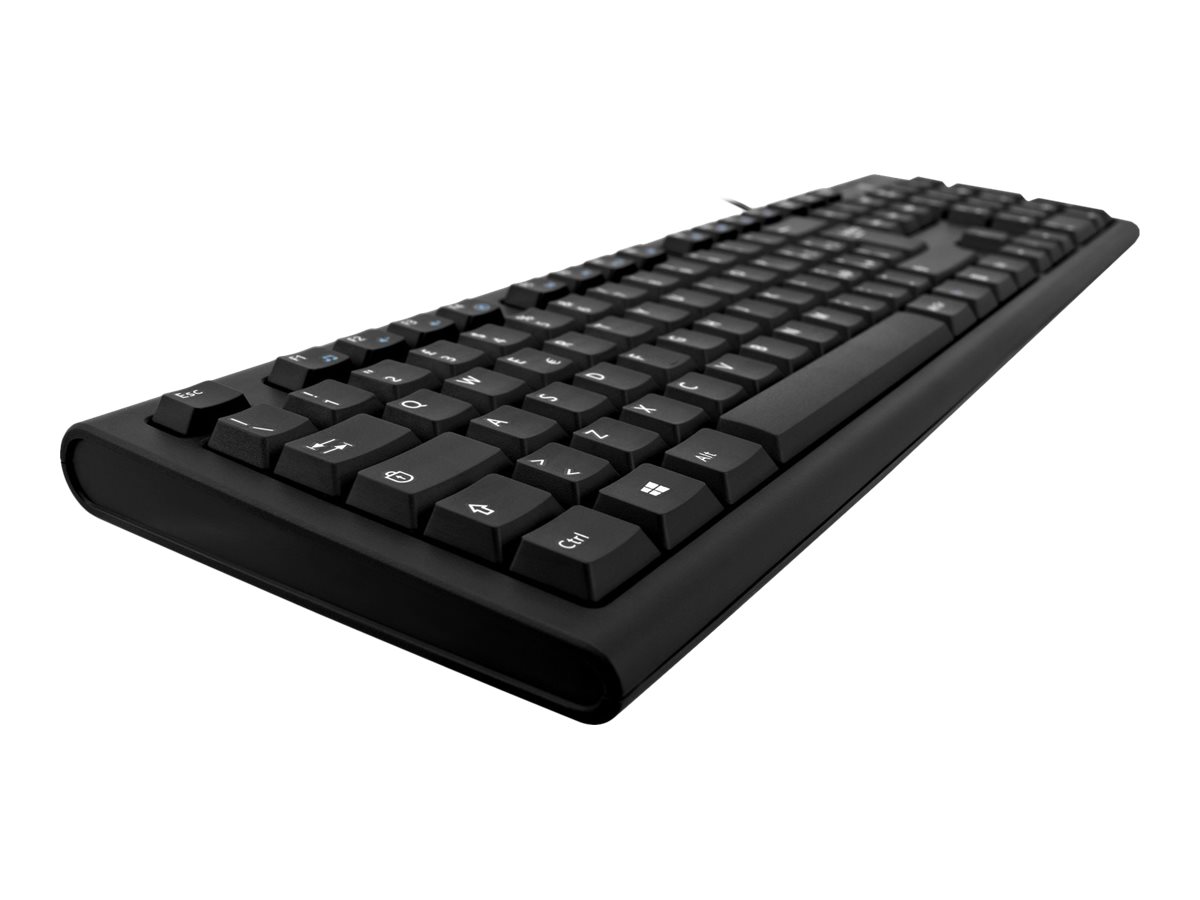V7 CKU200ES - Tastatur-und-Maus-Set - PS/2, USB