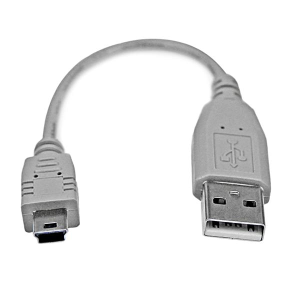 StarTech.com 15 cm Mini USB 2.0 A auf Mini B Kabel - USB-Kabel - USB (M)