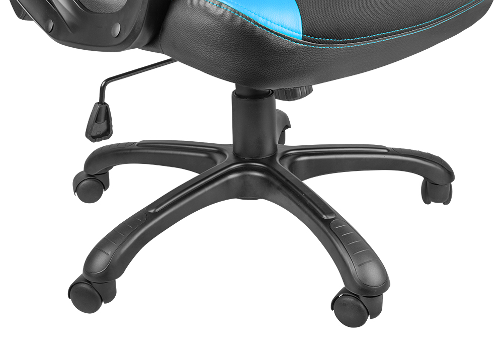 natec GENESIS SX33 PC gaming chair Padded seat Black Blue