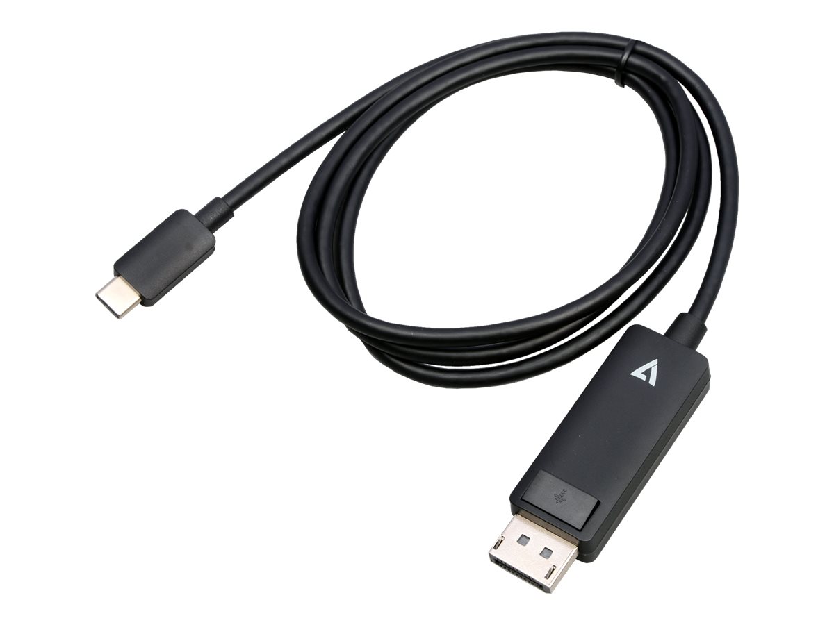 V7 Adapterkabel - USB-C (M) zu DisplayPort (M)