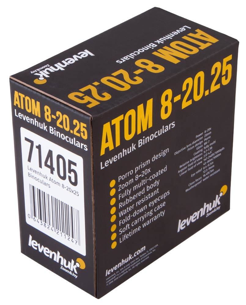 Levenhuk Atom 8-20x25