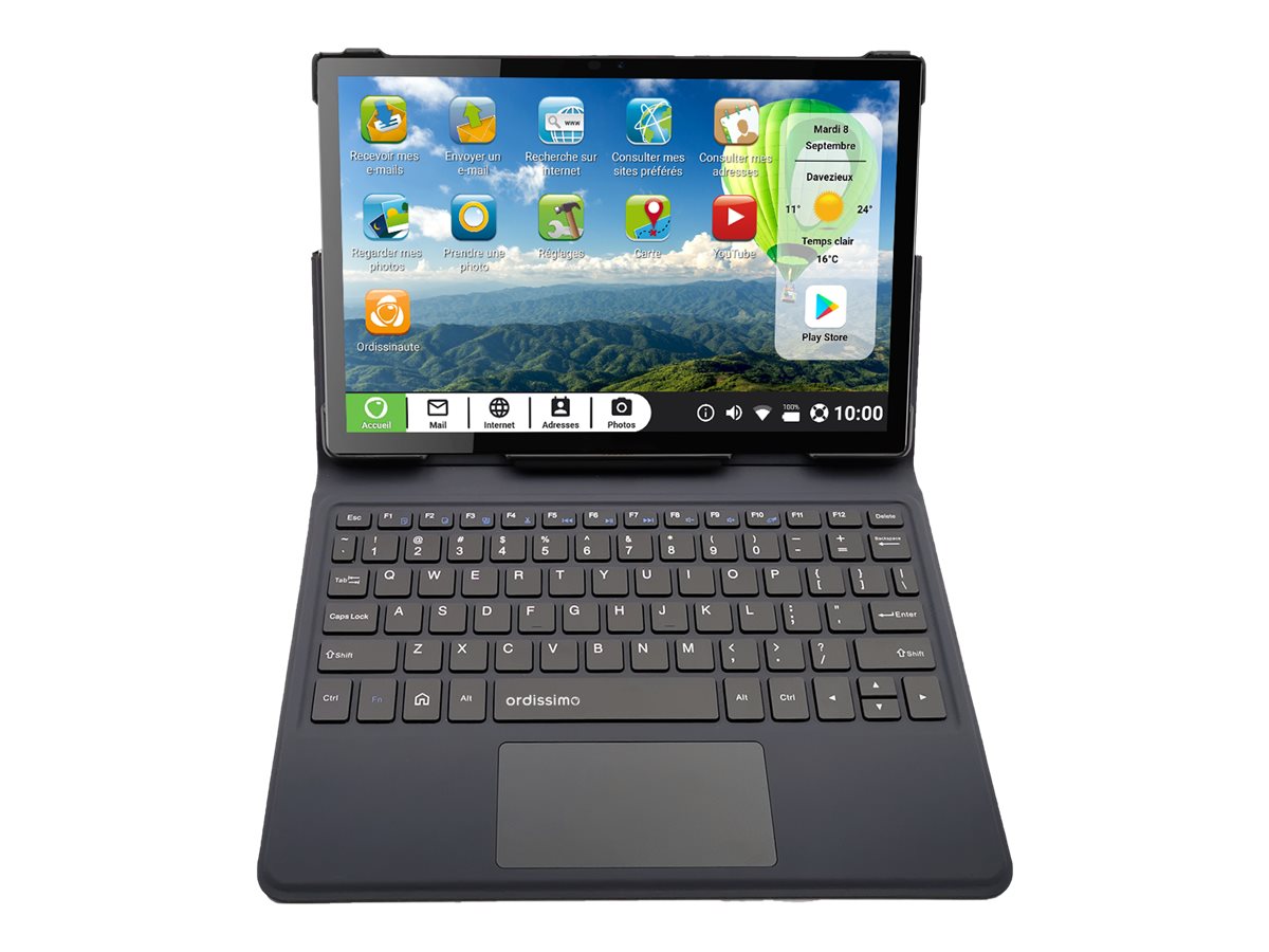 Ordissimo Tastatur und Foliohülle - mit Touchpad