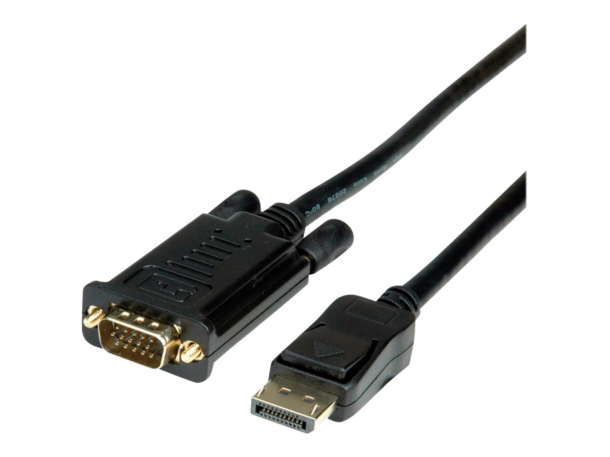 ROLINE Adapterkabel - DisplayPort (M) zu HD-15 (VGA)