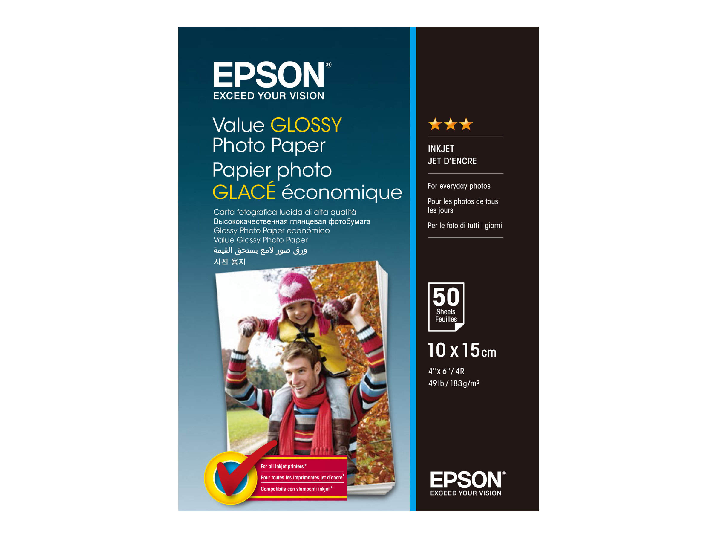 Epson Value - Glänzend - 100 x 150 mm - 183 g/m²