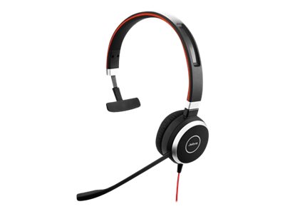 Jabra Evolve 40 UC mono - Headset - On-Ear - konvertierbar