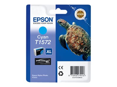 Epson T1572 - 25.9 ml - Cyan - Original - Blisterverpackung