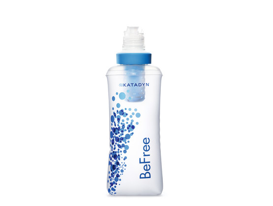 Katadyn 8019946 - Wasserfiltration Flasche - Blau - Transparent - Weiß
