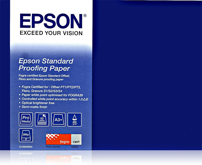 Epson Proofing Paper Standard - Seidenmatt - 9 mil - Rolle (43,2 cm x 30,5 m)