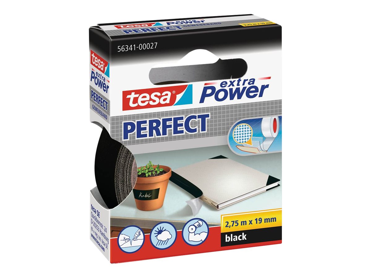Tesa extra Power Perfect - Gewebeband - 19 mm x 2.75 m