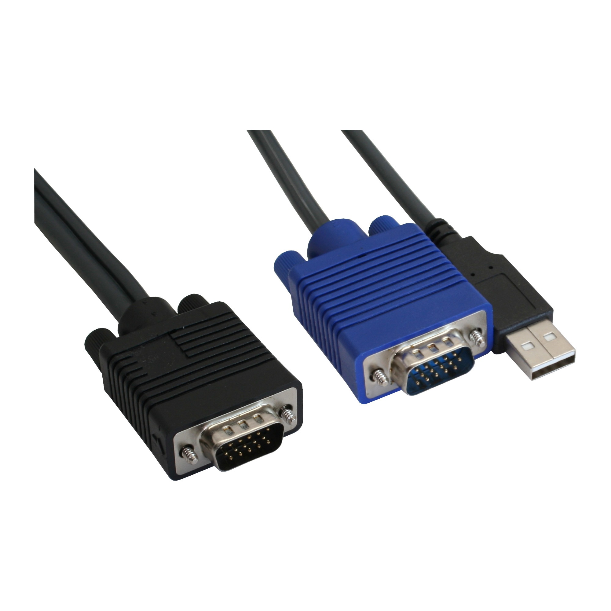 InLine KVM-Switch - 2 x KVM port(s) - 1 lokaler Benutzer