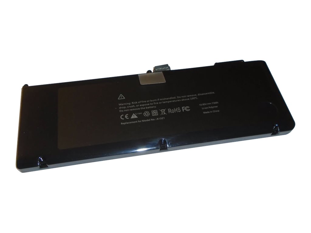 V7 AP-A1321-V7E - Laptop-Batterie (gleichwertig mit: Apple A1321, Apple 661-5476, Apple 661-5211, Apple 020-6380-A) - Lithium-Ionen - 6 Zellen - 7200 mAh - 79 Wh - für Apple MacBook Pro 15.4" (Mid 2009, Mid 2010)