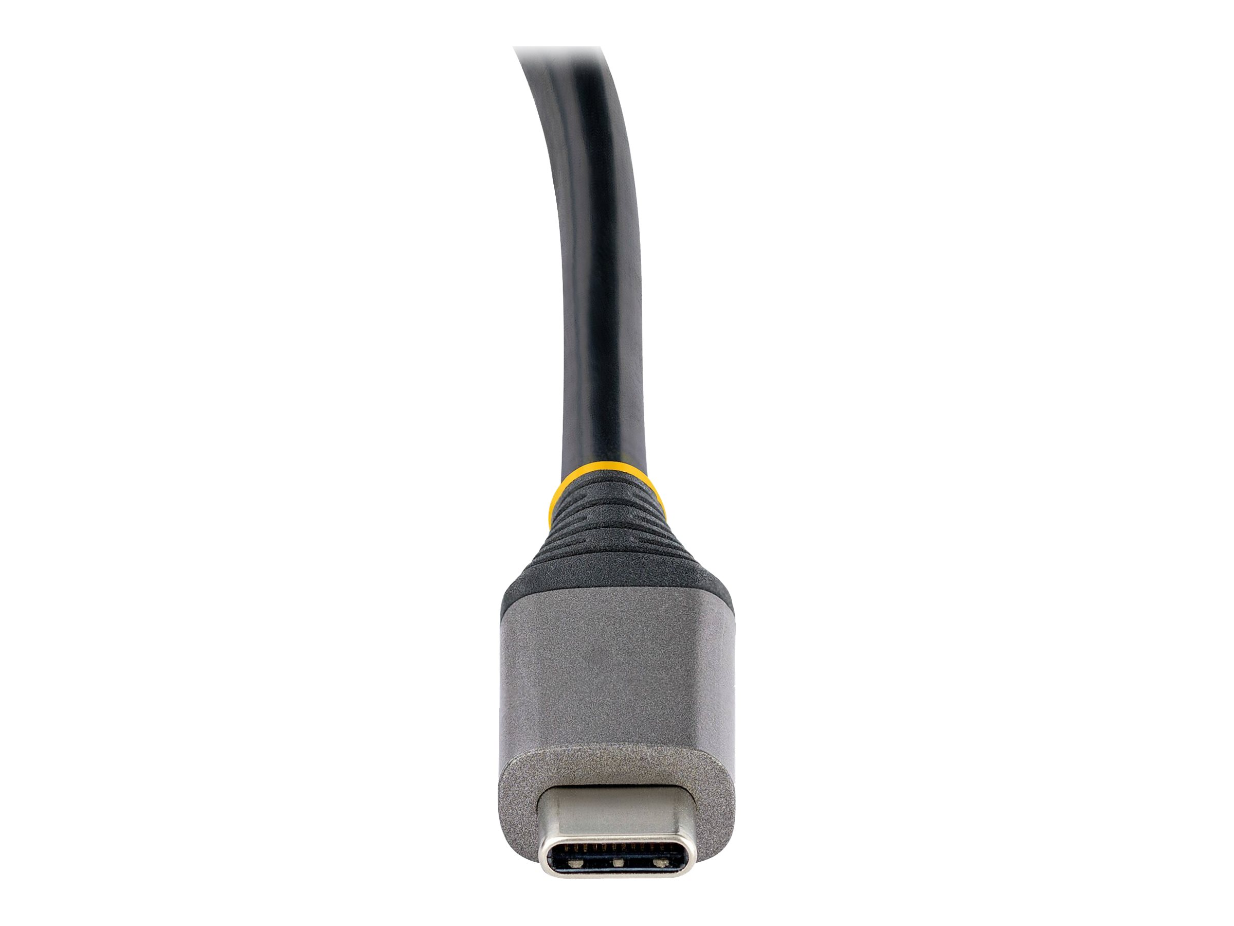 StarTech.com 4-Port USB-C Hub, 4x USB-C Ports, USB 3.1 10Gbps, Portable USB C Hub with 100W Power Delivery Pass-Through, Portable USB Type C Hub w/ 9.8in (25cm)
