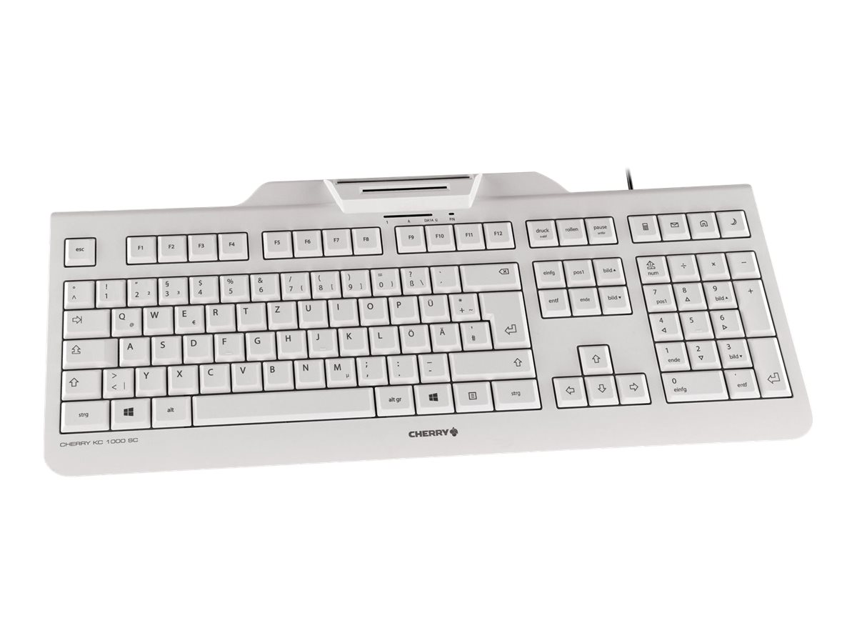 Cherry KC 1000 SC - Tastatur - USB - Pan-Nordic