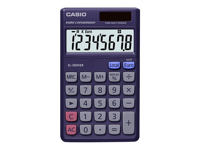 Casio SL-300VER - Taschenrechner - 8 Stellen