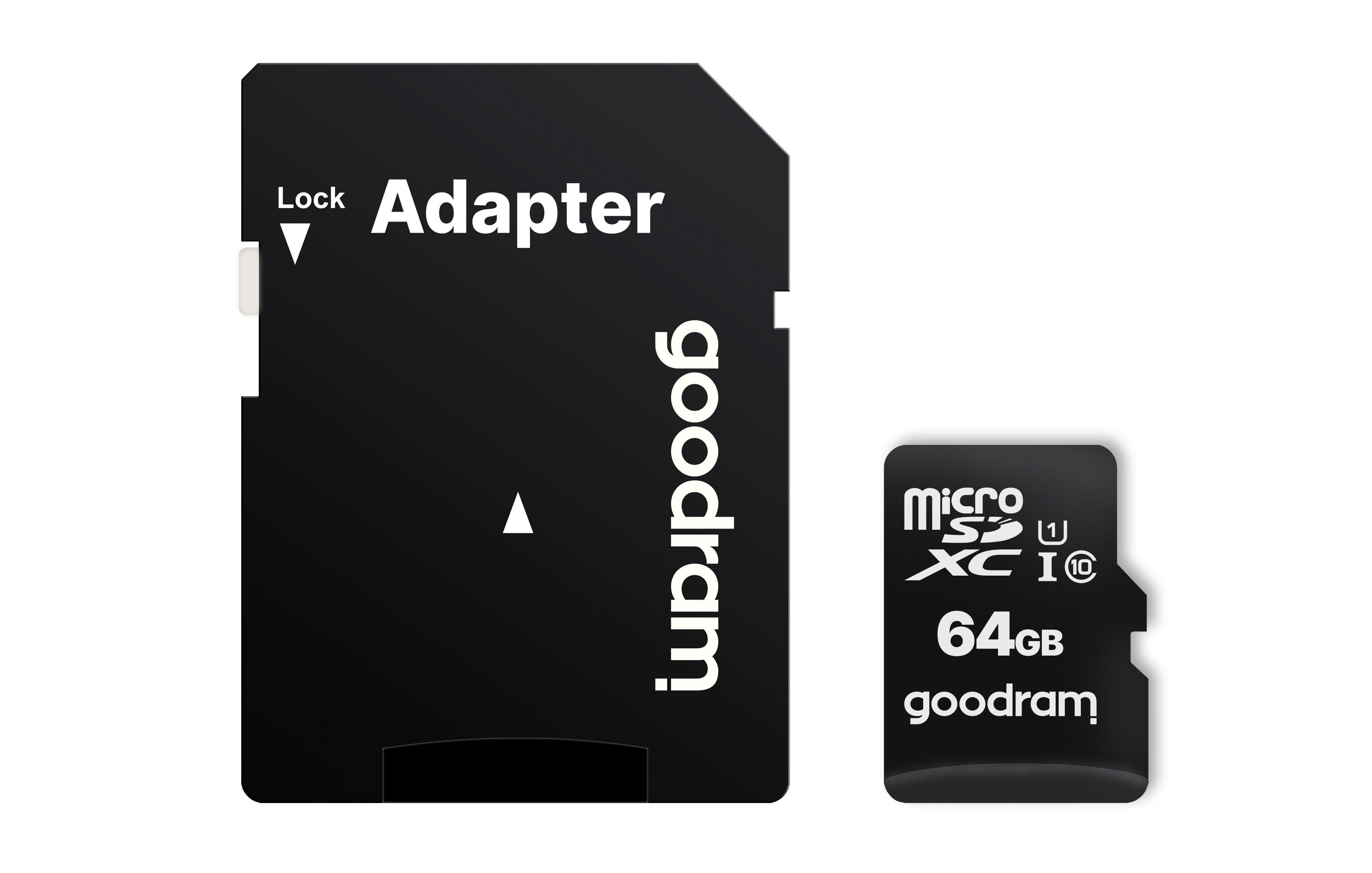 GoodRam M1AA-0640R12 - 64 GB - MicroSDXC - Klasse 10 - UHS-I - 100 MB/s - 10 MB/s