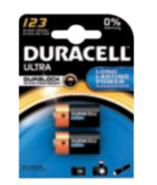 Duracell Ultra 123 - Kamerabatterie 2 x CR123A