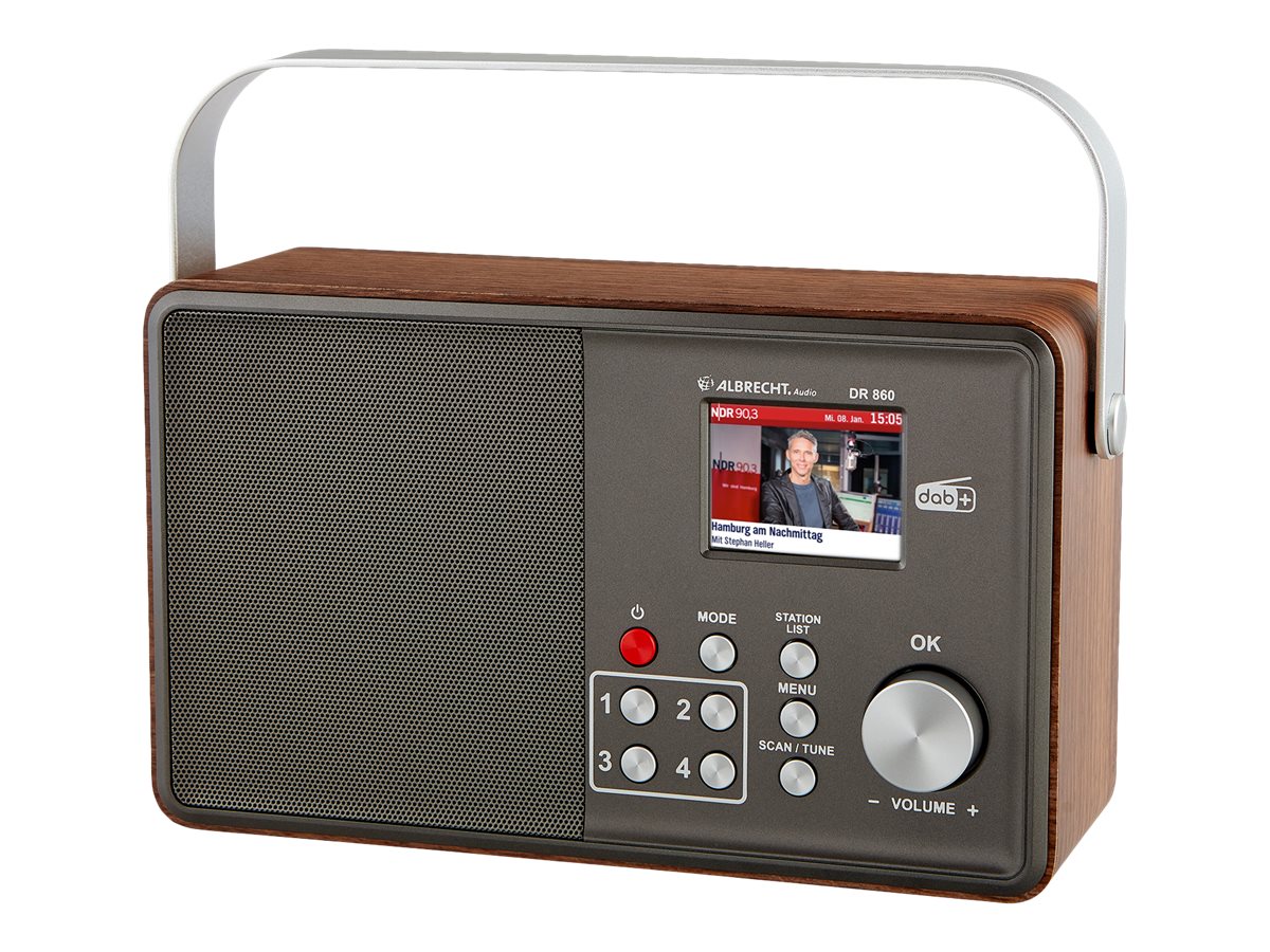 ALAN Albrecht DR 860 Senior - Tragbares DAB-Radio