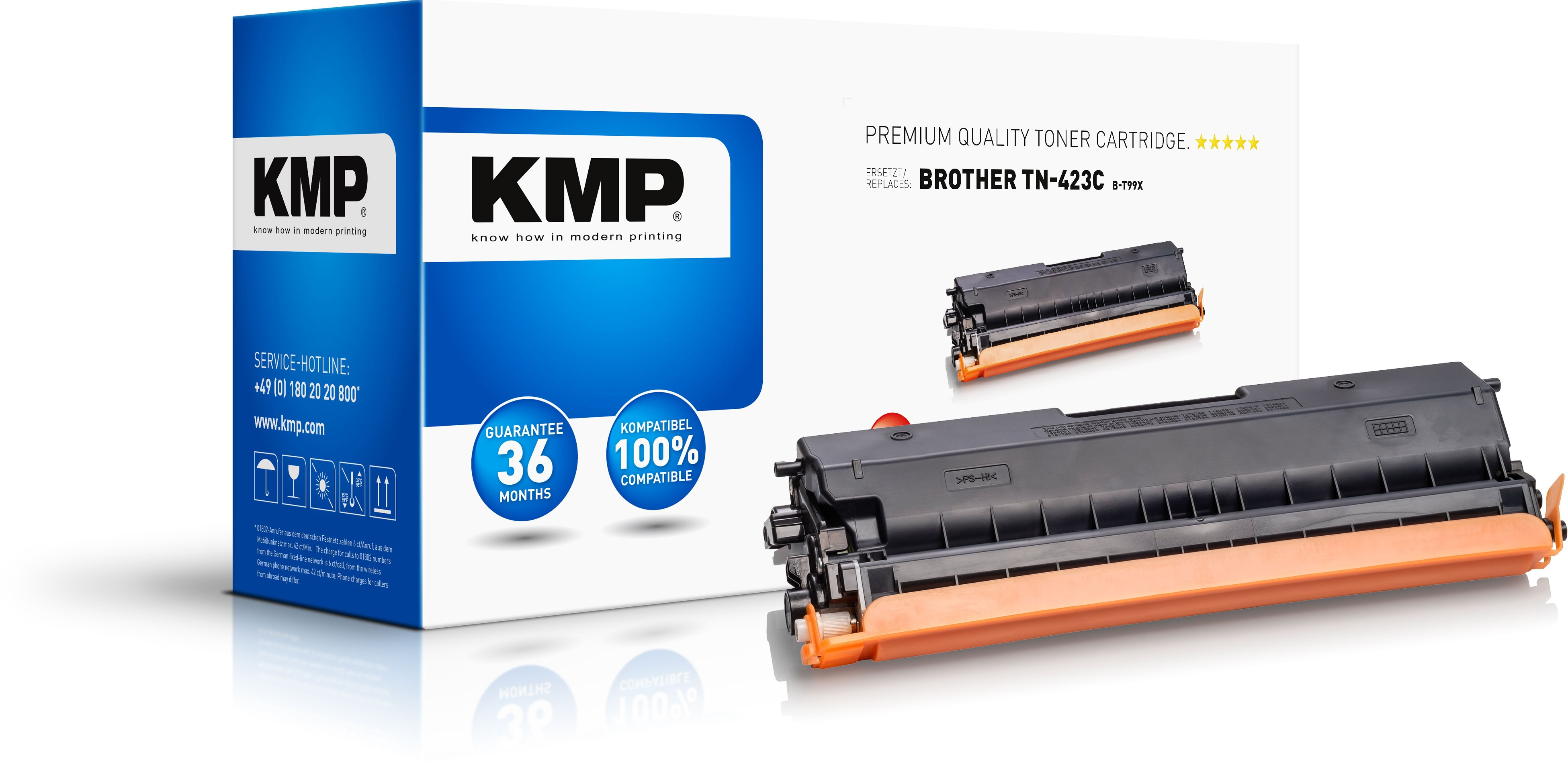 KMP 1265,3003 - 4000 Seiten - Cyan - 1 Stück(e)