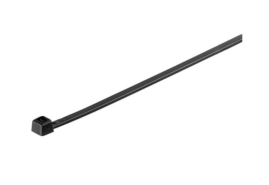 Wentronic fixpoint - Kabelbinder - 20.3 cm - Schwarz (Packung mit 100)