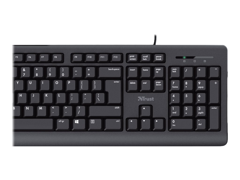 Trust TK-150 - Tastatur - USB - QWERTY - Deutsch