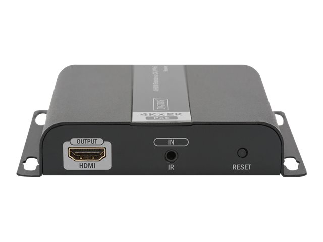 DIGITUS 4K HDMI Extender über CAT/IP (Empfängereinheit), PoE