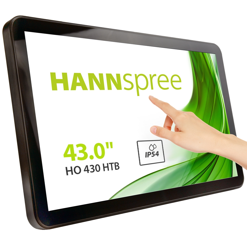 Hannspree MONITOR TOUCH OPEN FRAME - 43 1920X1080 16 9 H/V 178/178 1200 1 CONTRAST 350CD/M