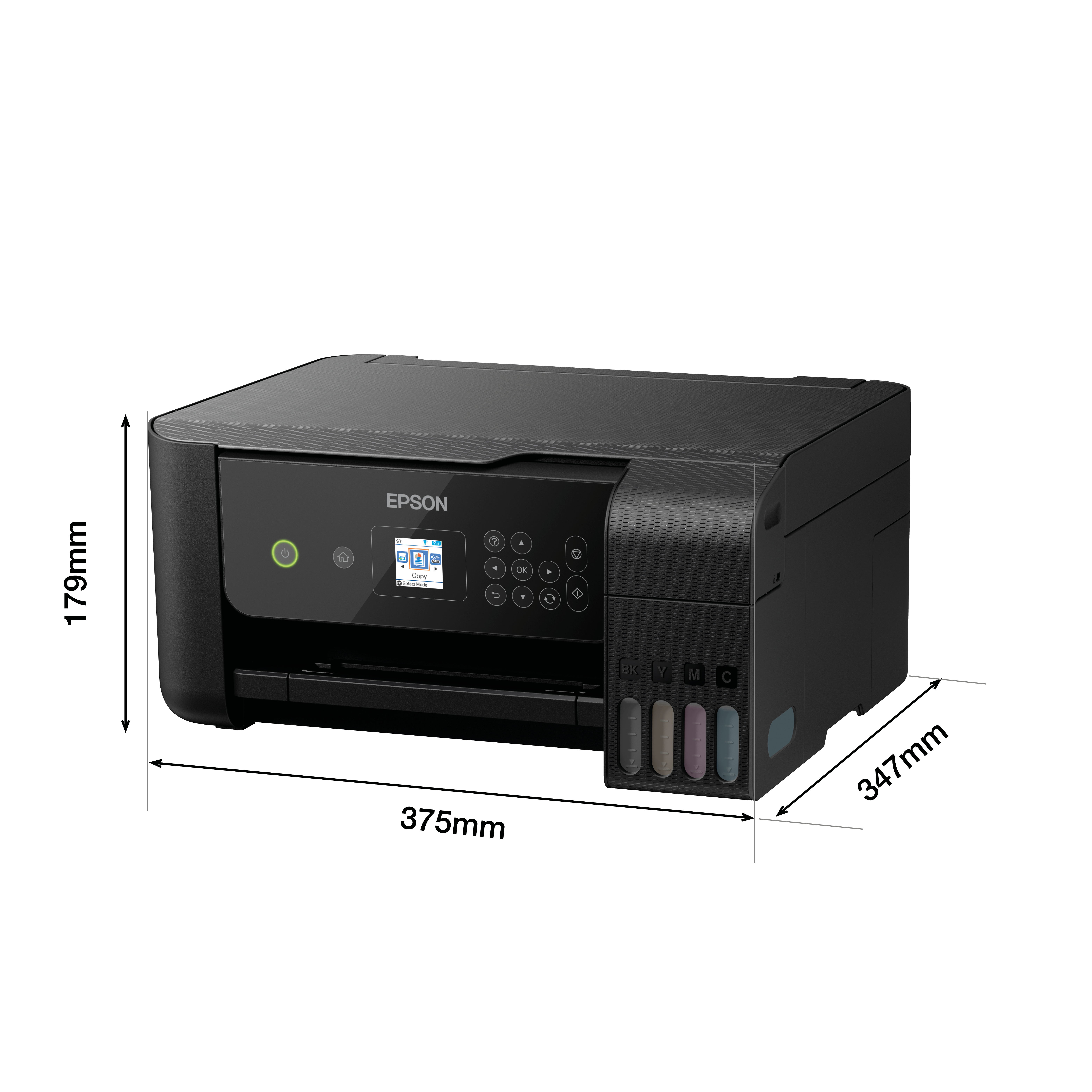 Epson EcoTank ET-2720 - Multifunktionsdrucker - Farbe - Tintenstrahl - nachfüllbar - A4/Legal (Medien)