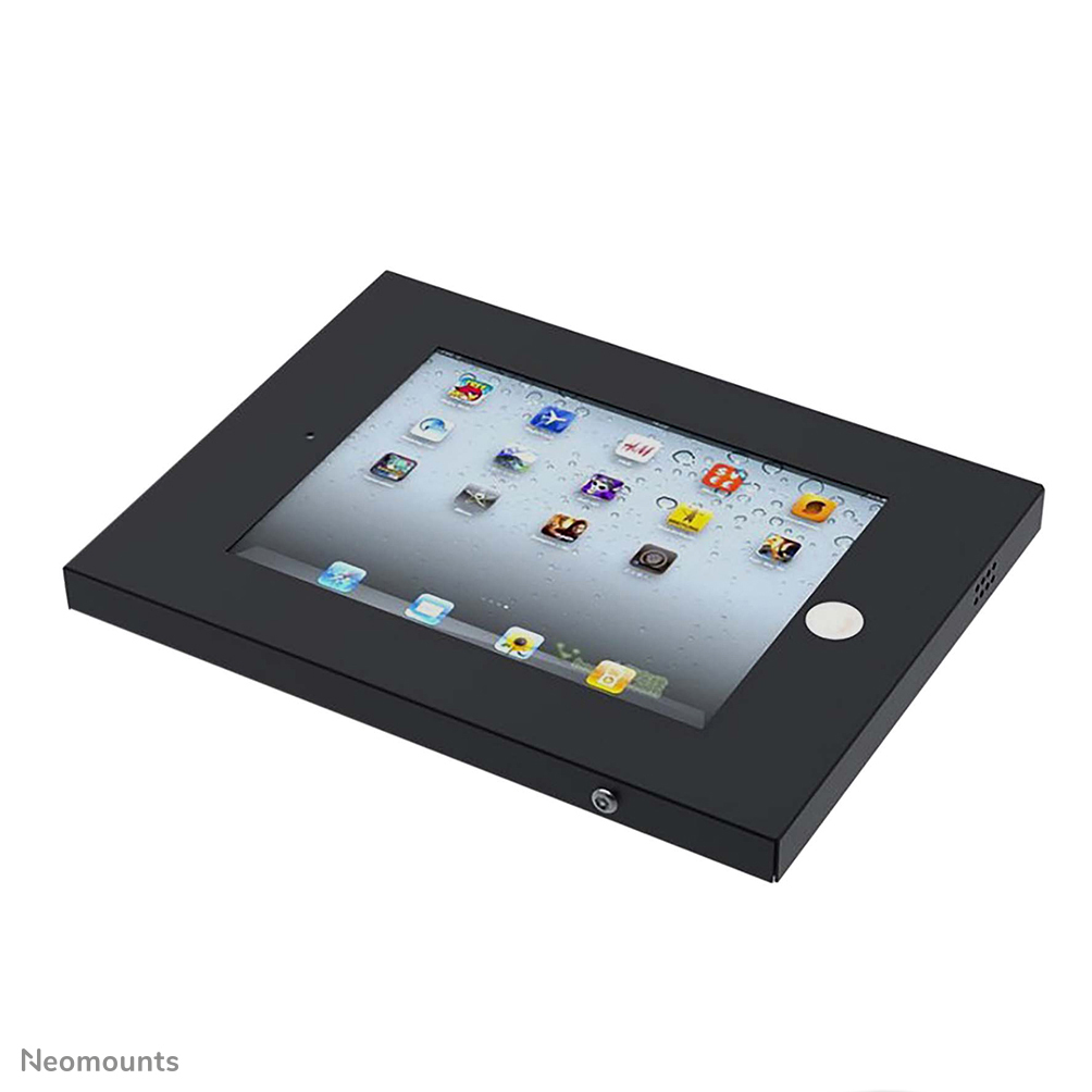 Neomounts by Newstar IPAD2N-UN20 - Gehäuse - Diebstahlschutz - für Tablett - verriegelbar - Stahl - Schwarz - Montageschnittstelle: 100 x 100 mm - für Apple iPad (3. Generation)