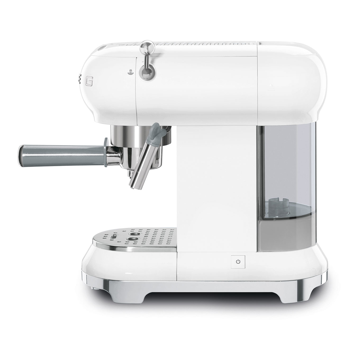 SMEG 50's Style ECF01WHEU - Kaffeemaschine mit Cappuccinatore