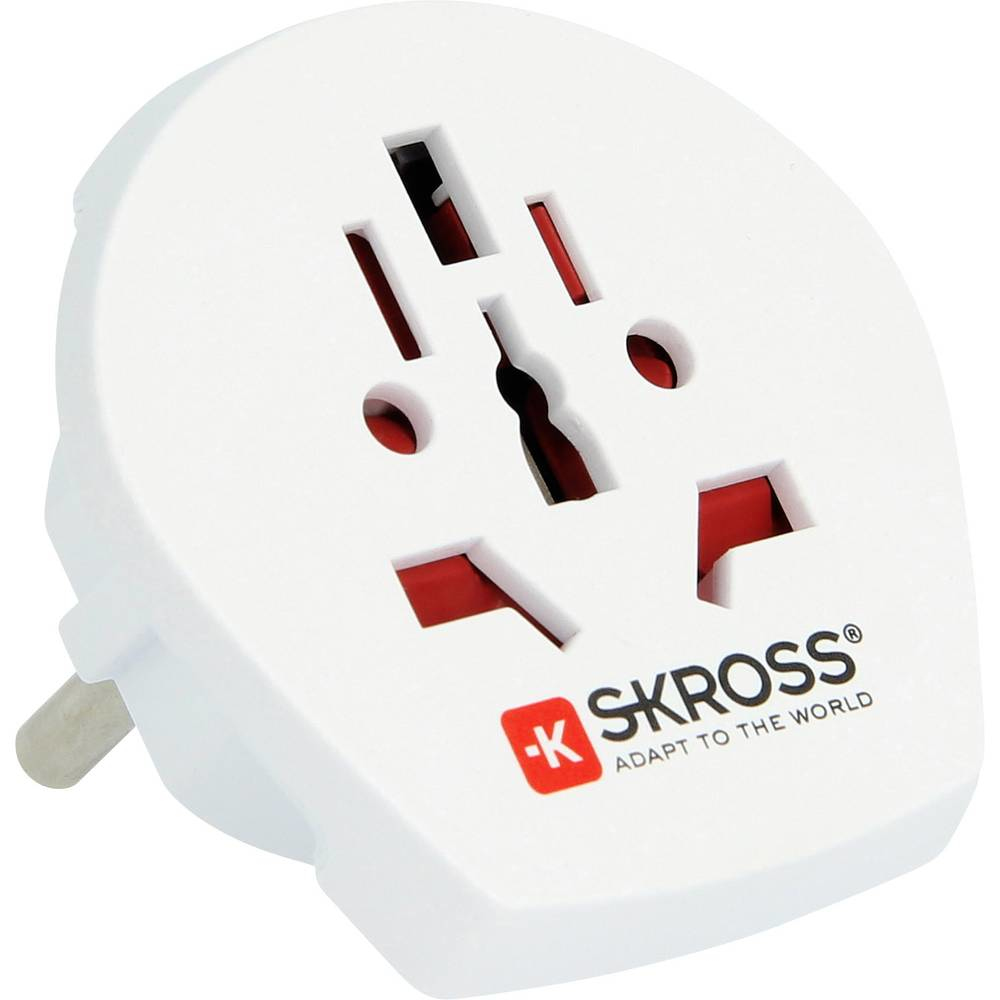 SKROSS Country Adapter World to Europe - Adapter für Power Connector - Typ F (S)