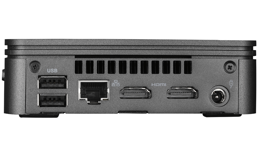Gigabyte GB-BRi5-10210(E) - UCFF - Mini-PC Barebone - DDR4-SDRAM - M.2 - PCI Express - Serial ATA III - Eingebauter Ethernet-Anschluss - Wi-Fi 5 (802.11ac)