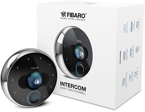Fibaro Intercom - IP-Intercom-Station - kabellos, kabelgebunden