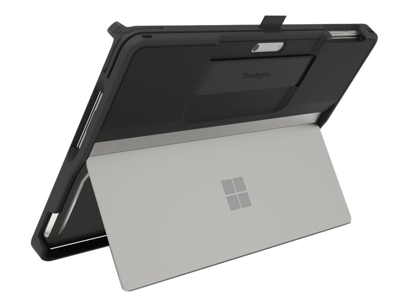 Kensington BlackBelt Rugged Case for Surface Pro 9 - Hintere Abdeckung für Tablet - widerstandsfähig - Polycarbonat, ABS-Kunststoff, Thermoplastisches Elastomer (TPE)