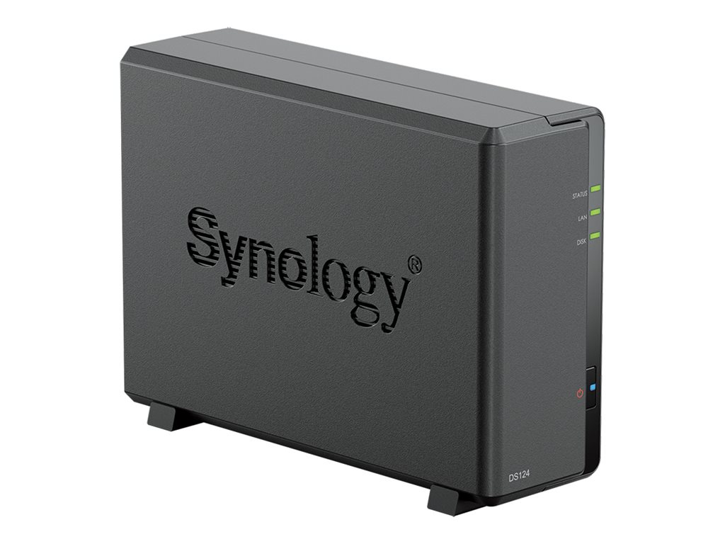 Synology Disk Station DS124 - NAS-Server - RAM 1 GB