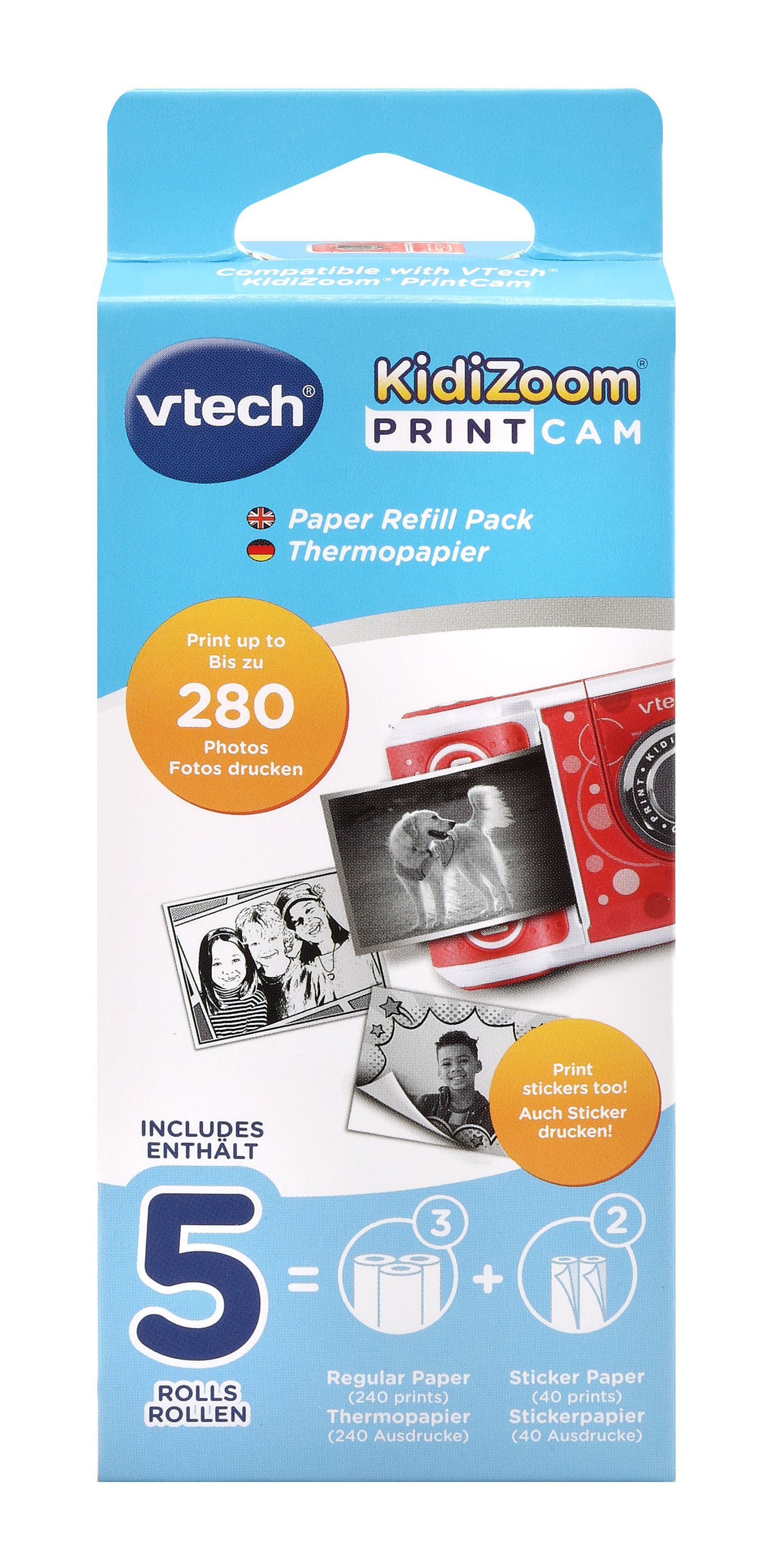 VTech Kidizoom Print Cam - Thermopapier| 80-417449