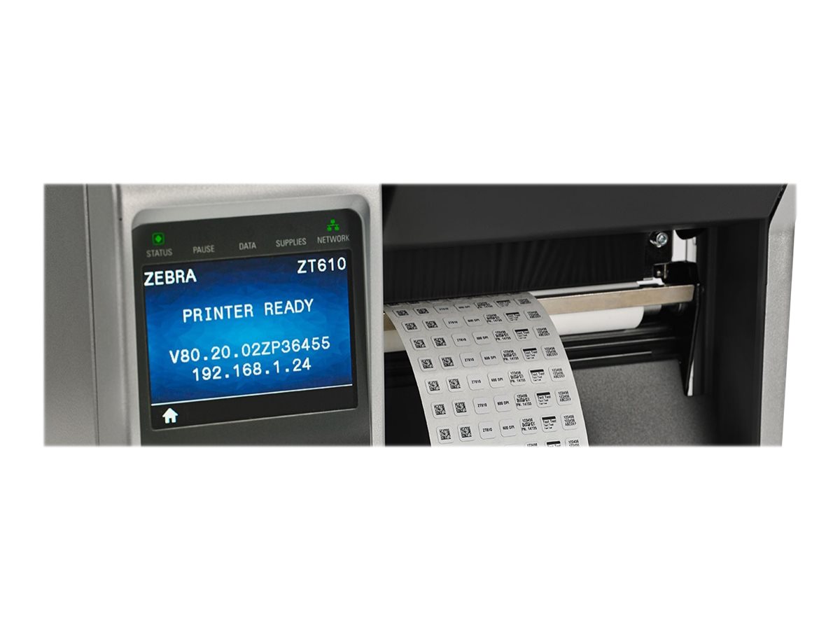 Zebra ZT610 - Etikettendrucker - Thermodirekt / Thermotransfer - Rolle (11,4 cm)
