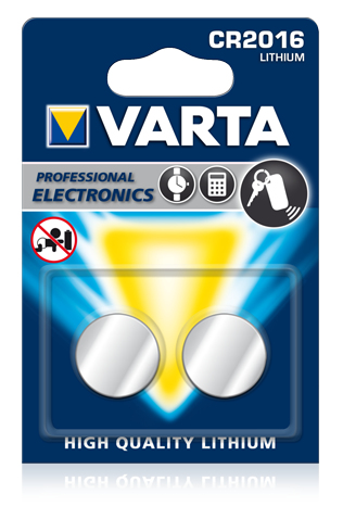 Varta Professional - Batterie 2 x CR2016 - Li