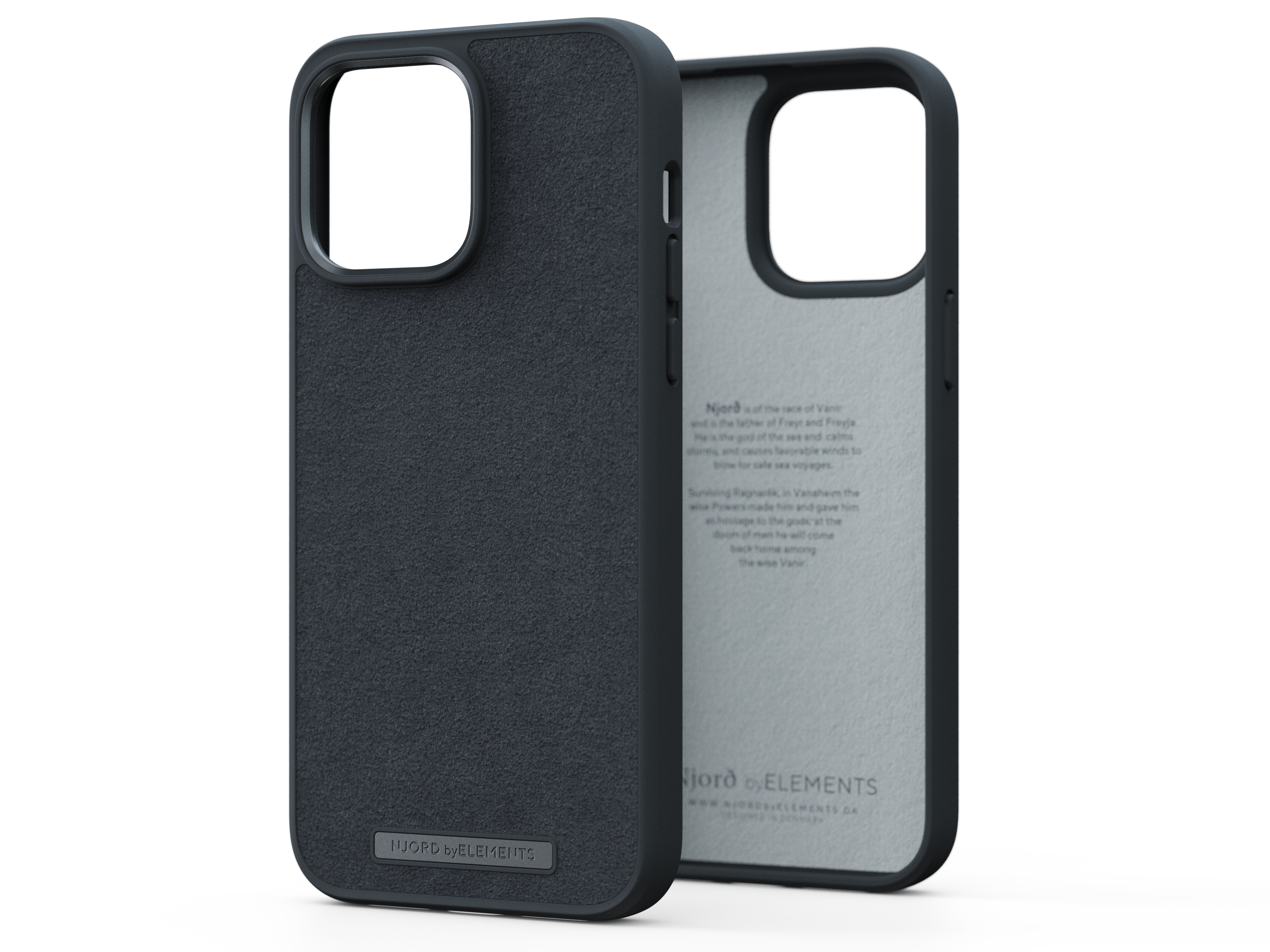 Njord Comfort+ Case iPhone 14 Pro 6.7 Black