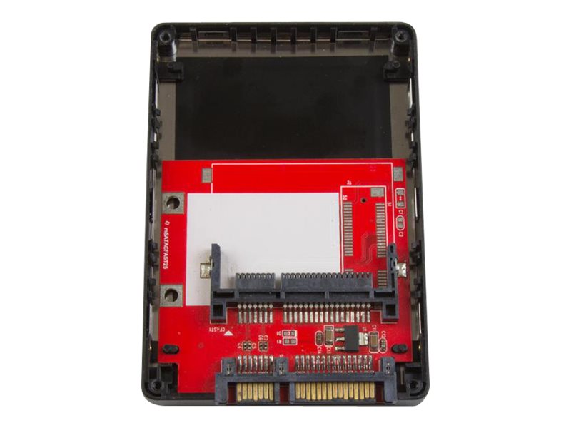StarTech.com CFast Karte auf 2,5 SATA Kartenleser - CFast Card zu SATA / SSD Adapter / Konverter - Unterstützt Serial ATA III (6 Gbit/s)