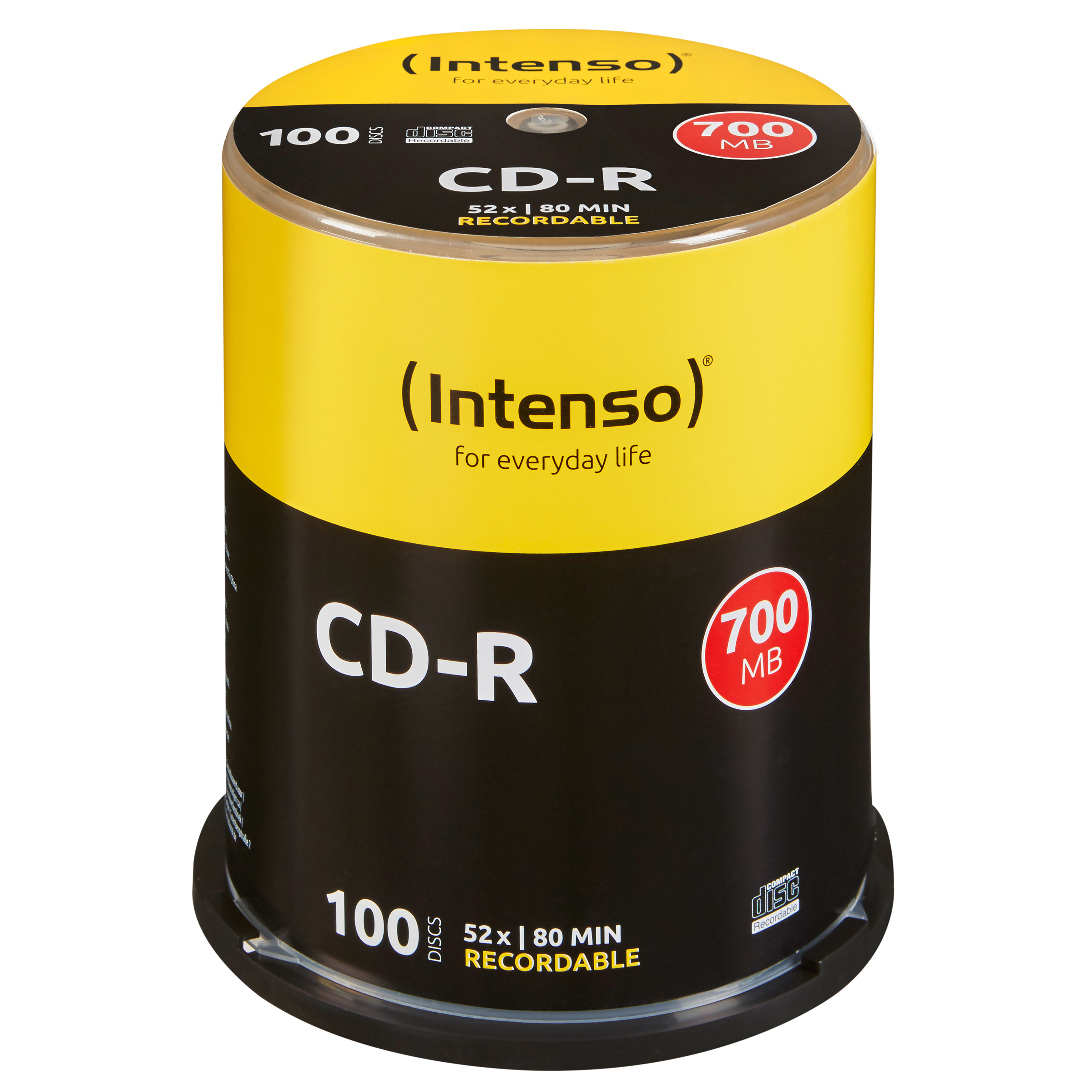 Intenso 100 x CD-R - 700 MB (80 Min) 52x