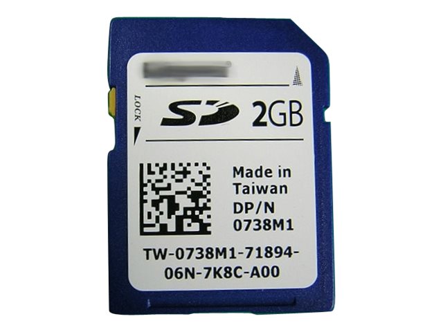 Dell  Flash-Speicherkarte - 2 GB - SD - für PowerEdge M420, M520, M820, R320, R420, R820, R920, T320, T420
