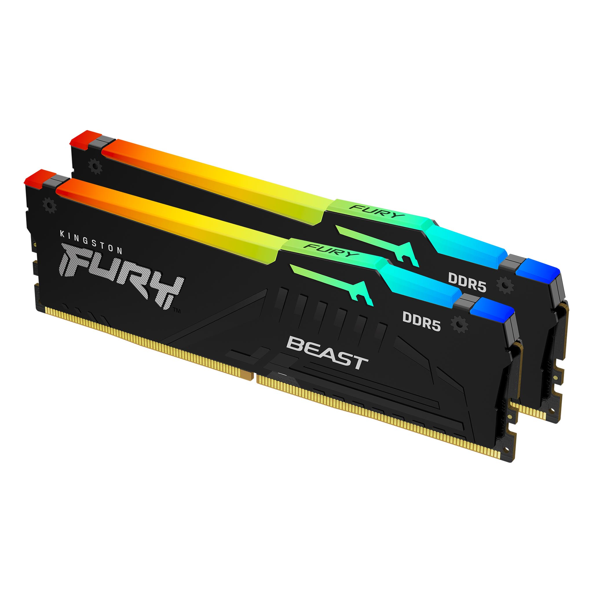 Kingston FURY Beast RGB - DDR5 - Kit - 64 GB: 2 x 32 GB