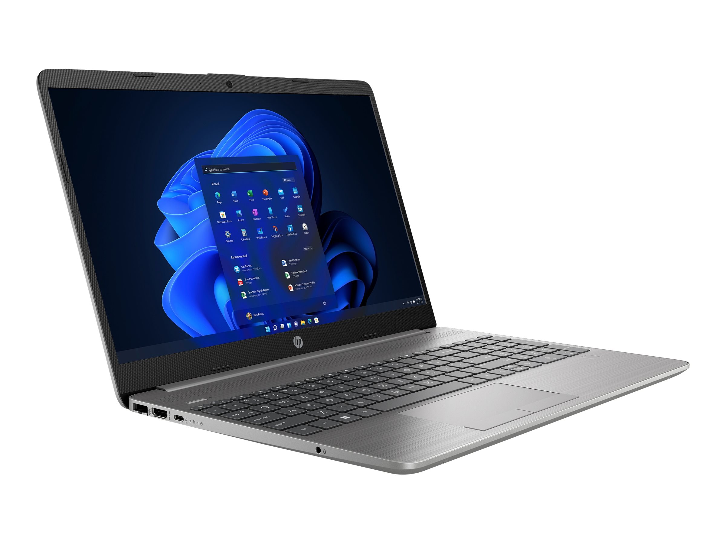 HP 250 G9 Notebook - Intel Core i3 1215U / 1.2 GHz - FreeDOS - UHD Graphics - 8 GB RAM - 256 GB SSD NVMe, HP Value - 39.6 cm (15.6")