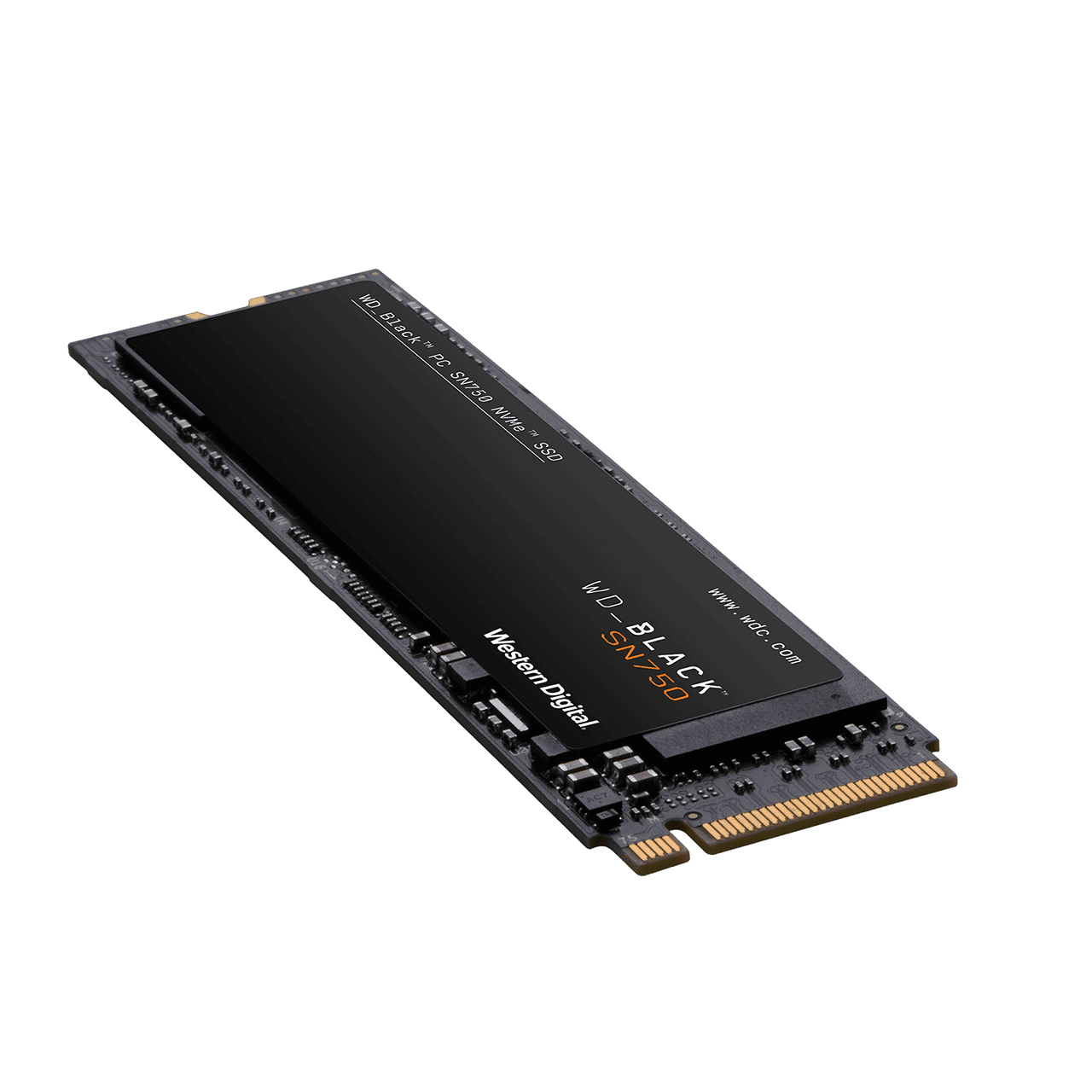 WD Black SN750 NVMe SSD WDBRPG0010BNC - SSD - 1 TB - intern - M.2 2280 - PCIe 3.0 x4 (NVMe)