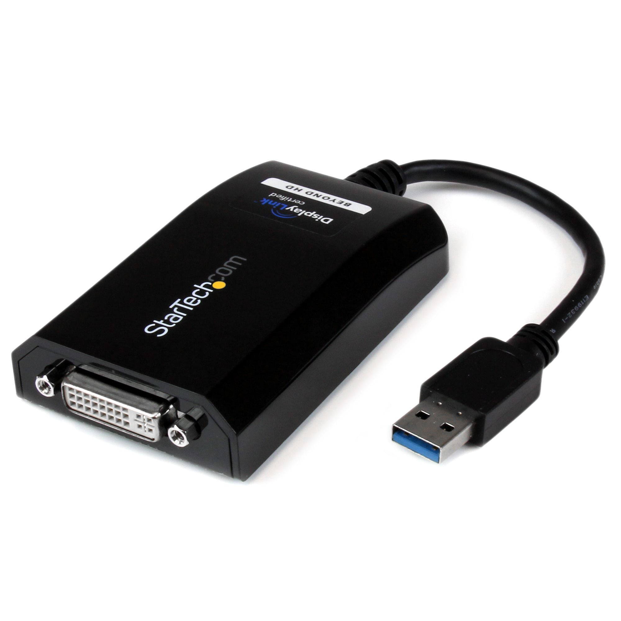 StarTech.com USB 3.0 auf DVI / VGA Video Adapter - Externe Multi Monitor Grafikkarte (Stecker / Buchse)