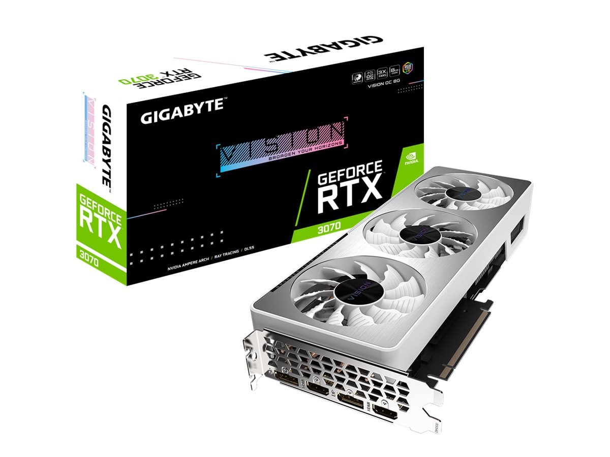 Gigabyte GeForce RTX 3070 VISION OC 8G (rev. 2.0)