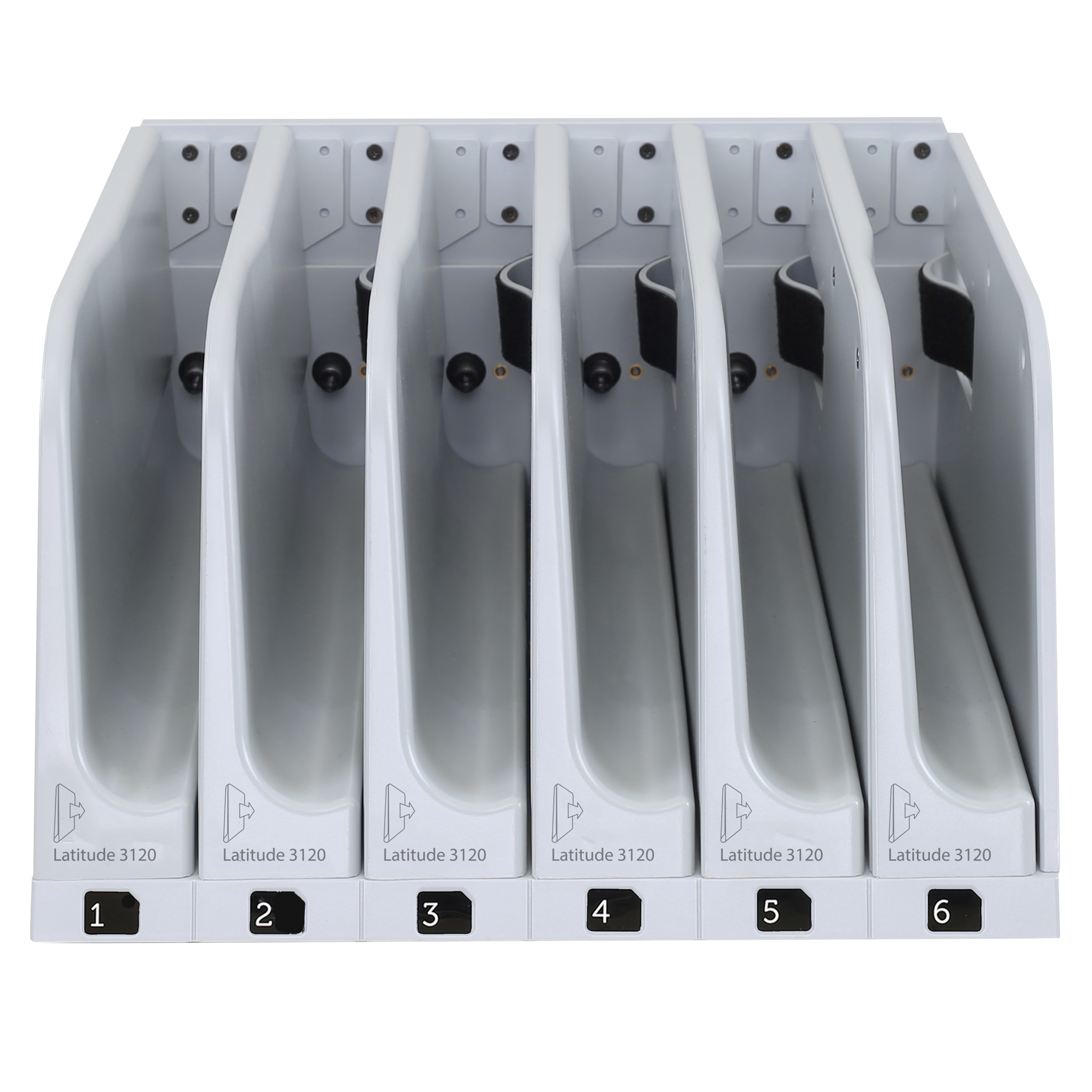 Dell  Docking Kit DK5021A - Korb - für 6 Tablets / Notebooks - am Wagen montierbar (Packung mit 6)