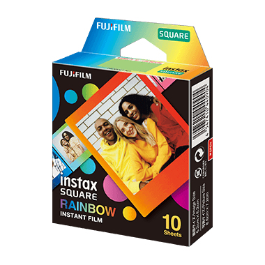Fujifilm Instax Square Rainbow - Instant-Farbfilm