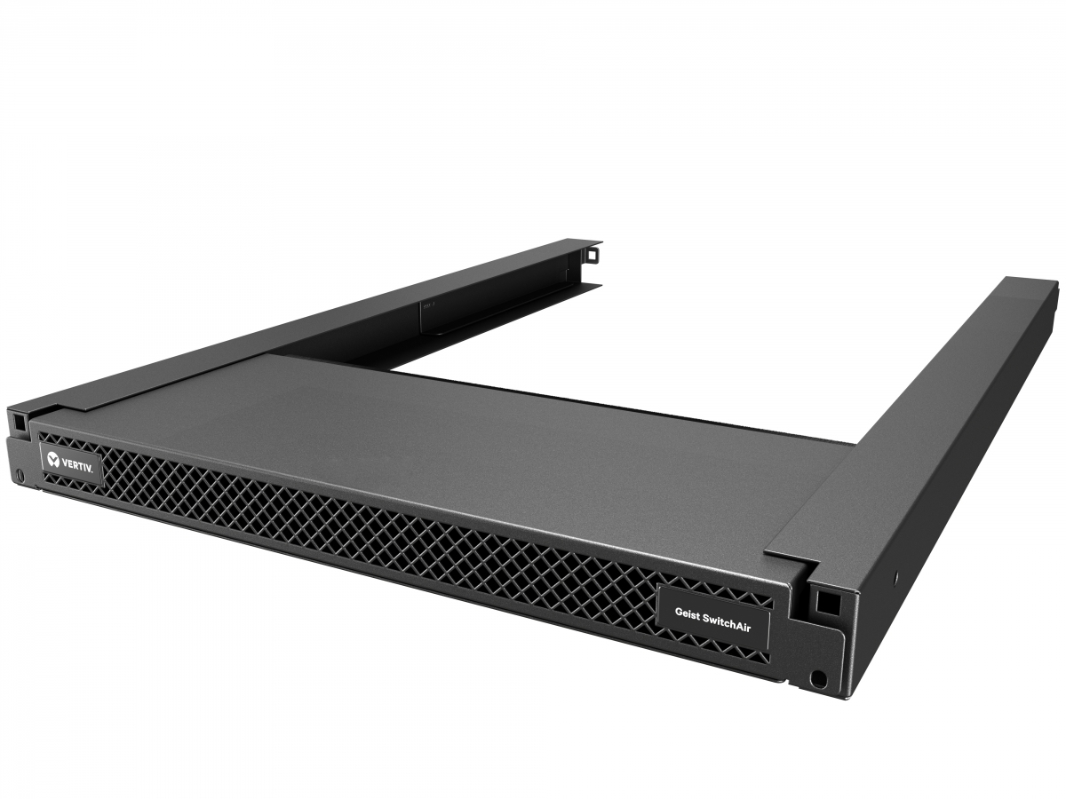 Vertiv Geist SwitchAir - Passives Rack-Luftstromsystem mit hinterem Lufteinlass