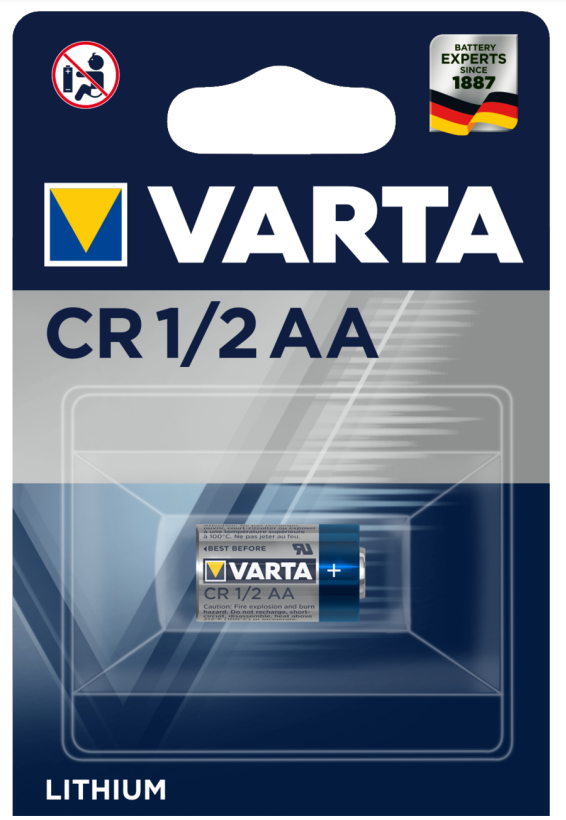 Varta CR 1/2 AA - Batterie CR1/2AA - Li - 700
